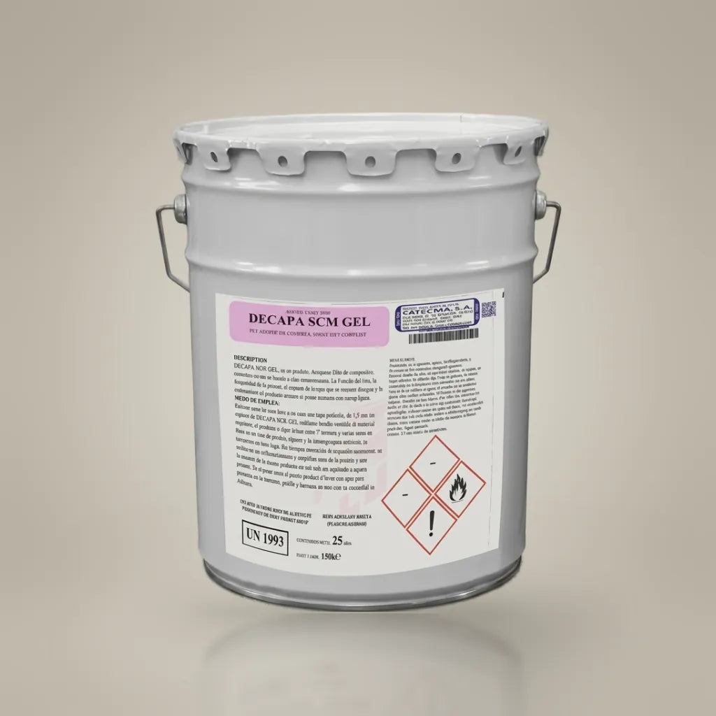 DECAPA SCM GEL 1 кг - Гел за премахване на боя, лак и графити