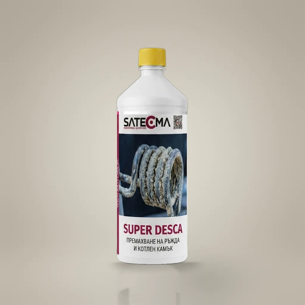 SUPER DESCA 1 л - бутилка за премахване на ръжда и котлен камък