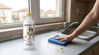 TECMA BAC CLEANER 1 л - плотът се забърсва с кърпа, бутилката стои до мивката
