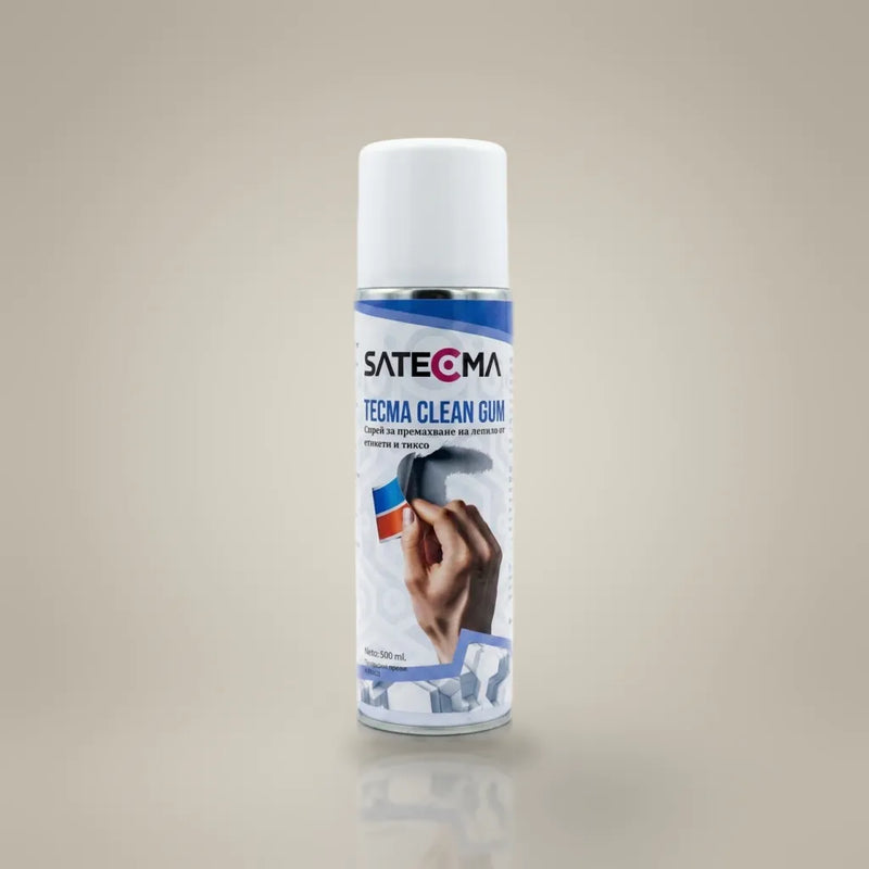Tecma Clean Gum 500 мл - Спрей за стари и изгорели лепенки