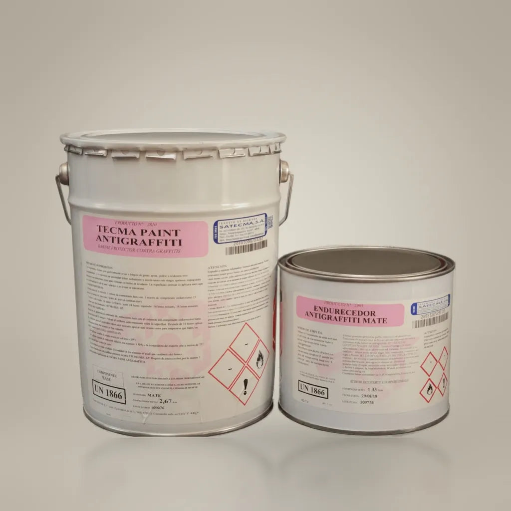 TECMA PAINT ANTIGRAFFITI (кит 4 кг) - Прозрачна защита срещу графити